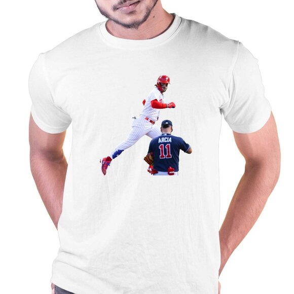 Preston L Tops - Bryce Harper Look Arcia Baseball Funny Meme Phillies Fan Gift T-Shirt 81